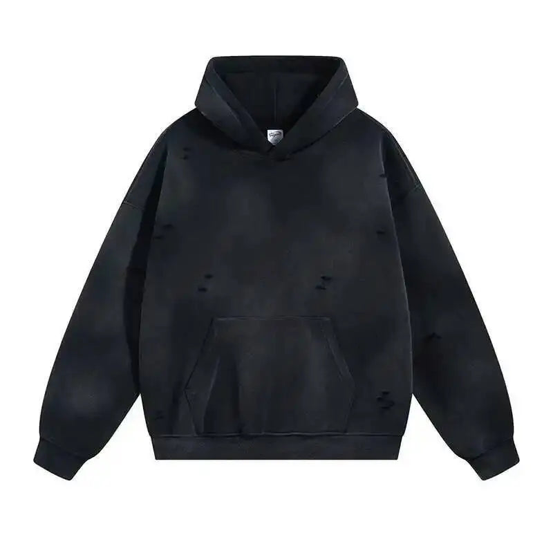 W!ZARD Distressed Hoodie